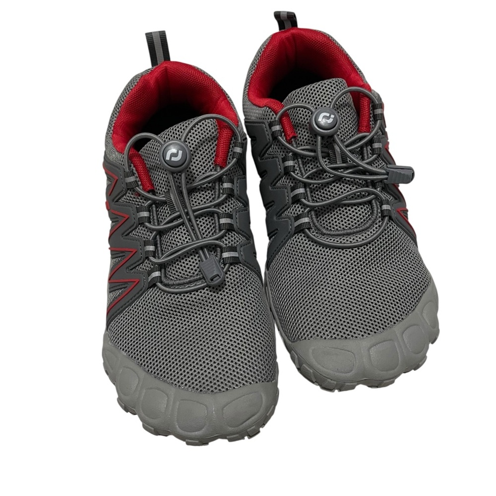 WEWEYA BAREFOOT MINIMALIST  Red/Gray RUNNING SHOES SIZE 41 W9.5 M8 boxBH